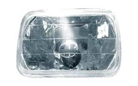 6052 Lightunit Plastic Reflector With Clear Glass Lens